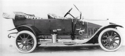 Fiat Tipo Zero Torpedo, 1912