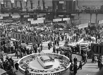 Citroen DS - Paris Motor Show (October, 1955)