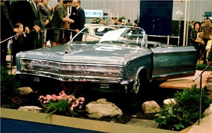 Chrysler 300-X Experimental Car, 1966 - Chicago Auto Show'66