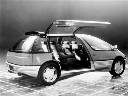 Pontiac trans sport concept Pontiac trans sport concept
