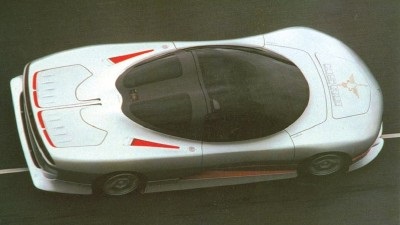 Unlike many concept cars of the time, the 1989 Mitsubishi HSR concept car was fully drivable.