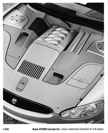 Buick XP2000 Concept Car, 1995 - Engine