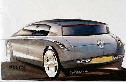 Renault Vel Satis, 1998 - Design Sketch
