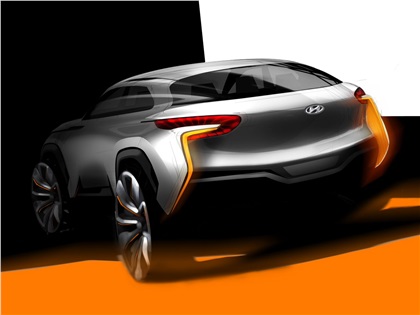 Hyundai Intrado, 2014 - Design Sketch