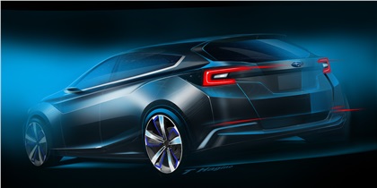 Subaru Impreza 5-Door Concept, 2015 - Design Sketch