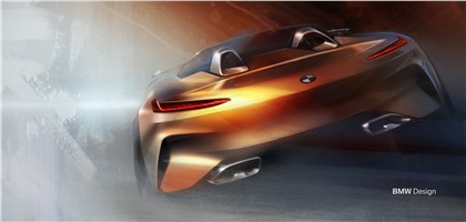 BMW Z4 Concept, 2017 - Design Sketch