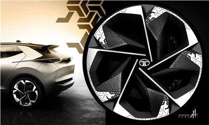 Tata 45X Concept, 2018 - Wheel Design Sketch