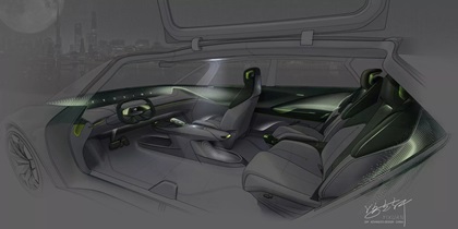 Buick Proxima Concept, 2023 – Design Sketch – Interior