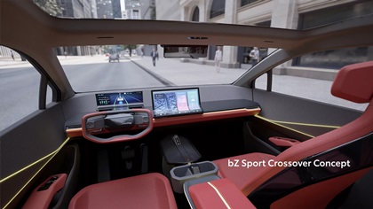 Toyota bZ Sport Crossover Concept, 2023 – Interior