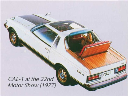 Toyota CAL-1 Concept, 1977