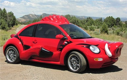 VW New Beetle: Жук - кабан