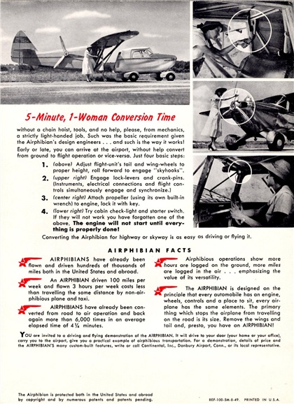 Fulton Airphibian - Brochure