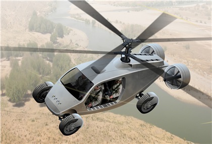 AVX Aircar (2010): Пентагон намерен закупить летающие автомобили