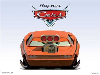 Disney/Pixar Cars Characters: Snot Rod (1971 Plymouth Barracuda)