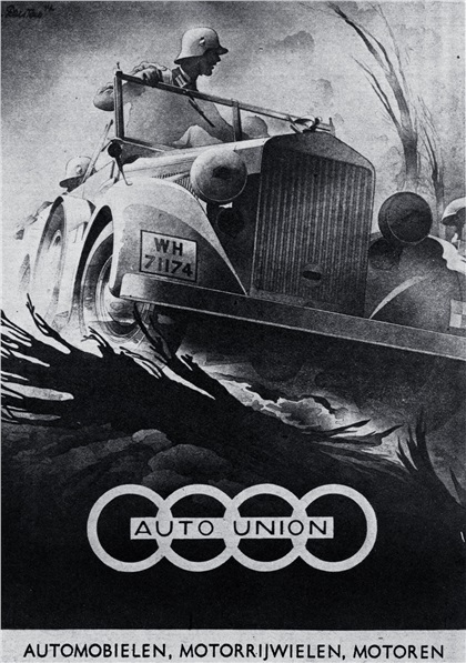 Auto Union (1943): Graphic by Bernd Reuters
