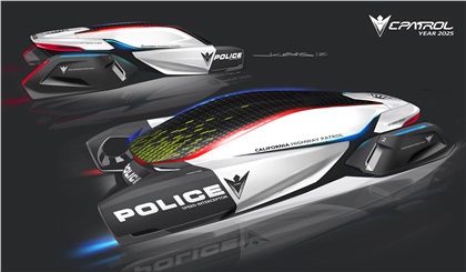 LA Design Challenge (2012): BMW Group DesignworksUSA E-Patrol (Human-Drone Pursuit Vehicle)