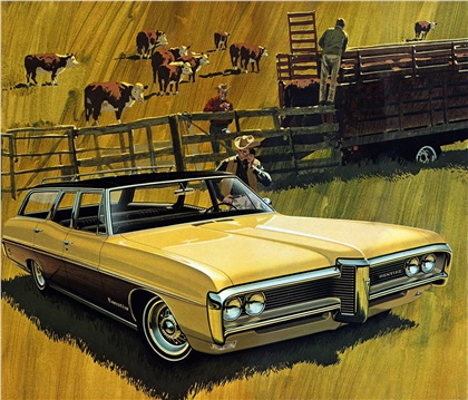 1968 Pontiac Executive Safari - 'Roundup': Art Fitzpatrick and Van Kaufman