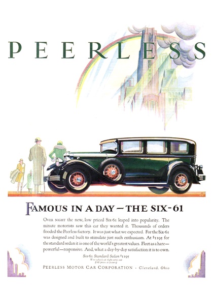 Peerless Advertising Campaign (1929)