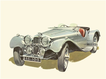 1937 S.S. 100 - Illustrated by Pierre Dumont