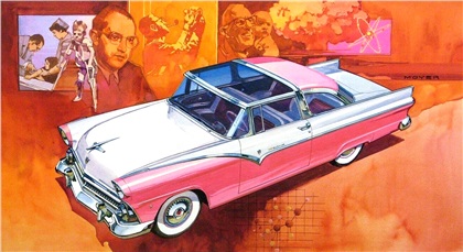 1955 Ford Crown Victoria: Illustrated by Robert M. Moyer