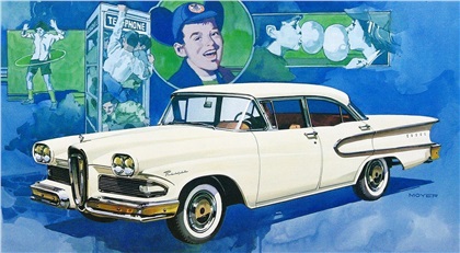 1958 Edsel: Illustrated by Robert M. Moyer
