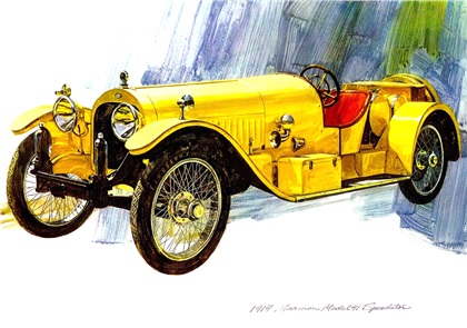 1914 Marmon Model 41 Speedster – Illustrated by Charlie Allen
