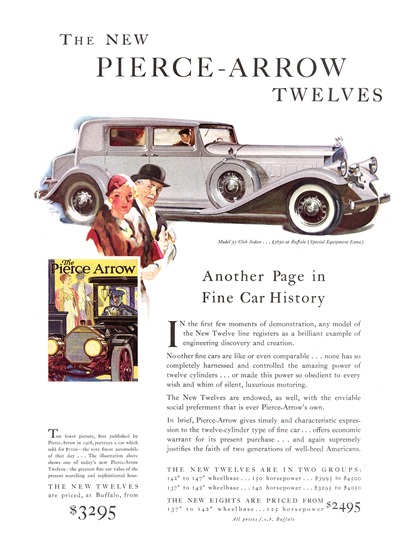 Pierce-Arrow Advertising Campaign (1932)
