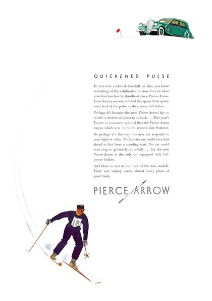 Pierce-Arrow Advertising Campaign (1934)