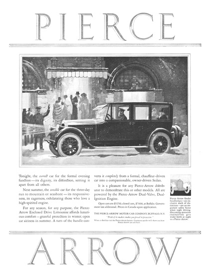 Pierce-Arrow Advertising Campaign (1923–24)