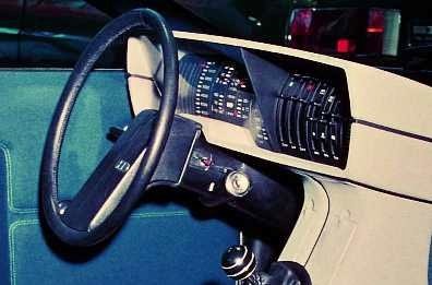 Hyundai Pony Coupe (ItalDesign), 1974 - Interior