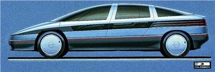 Oldsmobile Incas (ItalDesign), 1986