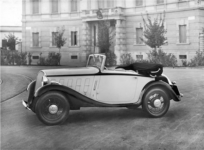 1933 Fiat 508 Cabriolet 'Ametista' (Touring)
