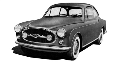 1953 Moretti 1200 Berlina