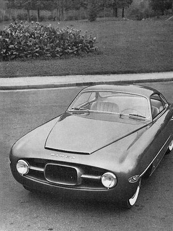 Simca-Abarth Coupe Special (Ghia), 1954