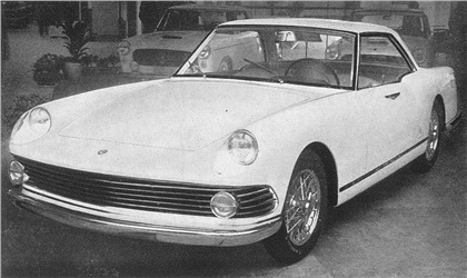 Alfa Romeo 2000 Coupe Speciale 'Sestriere' (Pininfarina), 1957 - Turin Motor Show