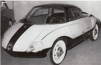 Abarth 750 Coupe Goccia (Vignale) - Geneva 1957