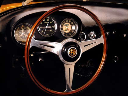 Alfa Romeo Giulietta Goccia (Michelotti), 1961 - Interior - Photo: Michel Zumbrunn