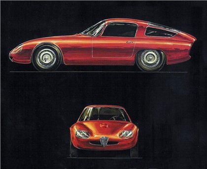 1963 Alfa Romeo Giulia Tz1 Zagato Studios