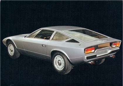 Maserati Khamsin (Bertone), 1972 - Exterior photo from original factory brochure