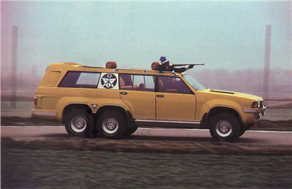 Sbarro Windhawk 6x6, 1979