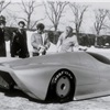 1987 Oldsmobile Aerotech Concept Inspecting Clay Model 