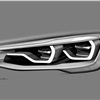 BMW Concept X4, 2013 - Headlight Design Sketch