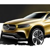 Mercedes-Benz Concept GLC Coupé, 2015 - Design Sketch