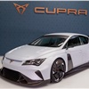 The CUPRA e-Racer, the world’s first 100% electric TCR race car