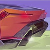 BMW Vision M Next Concept, 2019 - Design Sketch