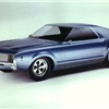The 1965 AMC AMX concept car was dubbed the "pushmobile." It lacked an engine and needed to be pushed around.