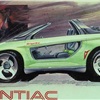Pontiac Stinger Concept, 1989 - Design sketch