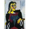 Пабло Пикассо - «Сидящая женщина» («Портрет Доры Маар»)