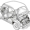 Glas Goggomobil T-300 (1958) - Cutaway