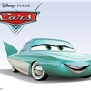 Disney/Pixar Cars Characters: Flo (Сочетает в себе элементы 1951 Buick LeSabre, 1951 Buick XP-300 и 1957 Chrysler Dart)